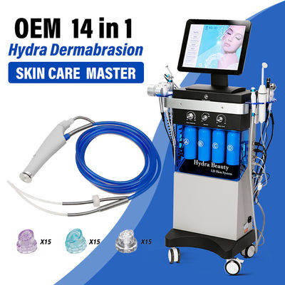 কেনা 14 in 1 Multifunction Hydra Facial Machine Microdermabrasion Peeling and Water Skin Peeling for Deep Skin Cleansing and Nourishment অনলাইনে উৎপাদন