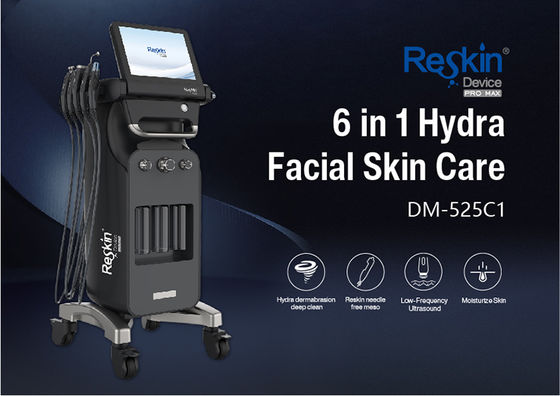 কেনা Popular Hydra Facial Machine For Beauty Salon Spa With Advanced Technology And 6 Functions RF Ultrasonic Facial Care অনলাইনে উৎপাদন