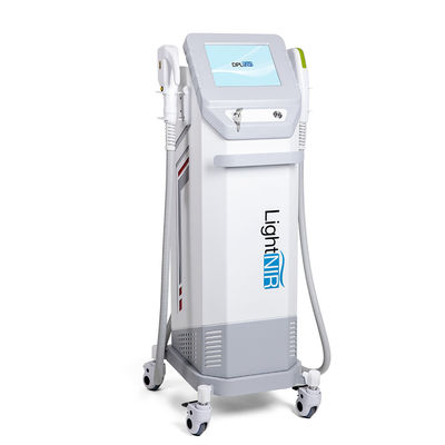 3000W 2 হ্যান্ডল ডিপিএল এনআইআর ত্বকের পুনরুজ্জীবন দ্রুত চুল অপসারণ মেশিন