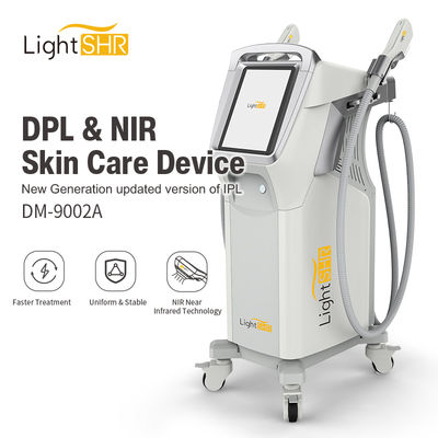 Newest Designer Skin Rejuvenation SHR DPL NIR 2 in 1 Beauty Machine 2000W With 2 Handles